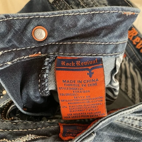 Rock Revival Betty Bootcut Jeans Women’s 24 - Picture 14 of 16